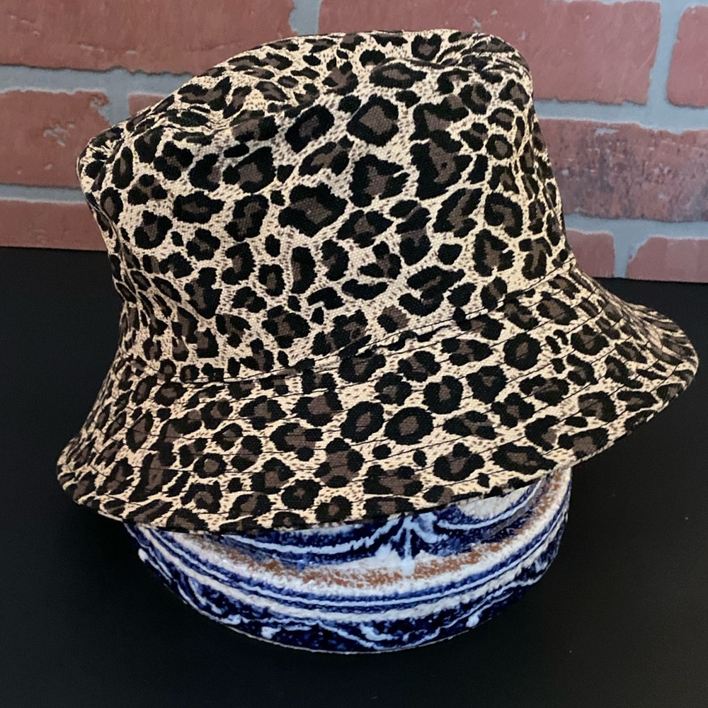 Leopard Bucket Hat (NWOT)